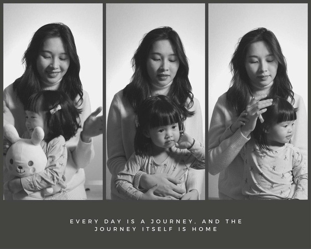 Nàng Hậu qua lăng kính của ông xã: mộc mạc giản dị nhưng đầy ắp tình thương.