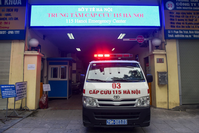 4 ngày nghỉ lễ, Trung tâm Cấp cứu 115 Hà Nội đã vận chuyển 160 bệnh nhân tới bệnh viện. 