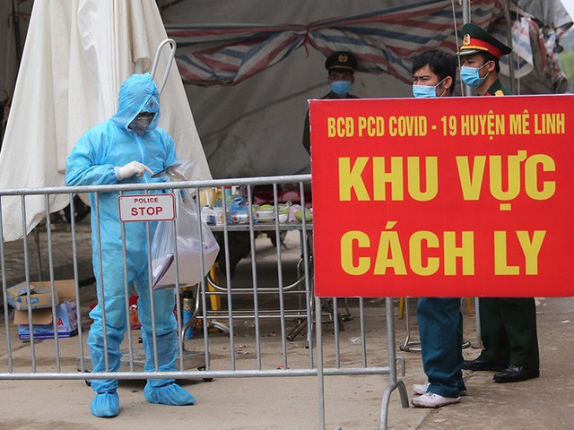 Ổ dịch ở thôn Hạ Lôi (với 13 ca mắc) đã qua 26 ngày cách ly y tế, dự kiến được kết thúc cách ly vào ngày 6/5. Ảnh: TL