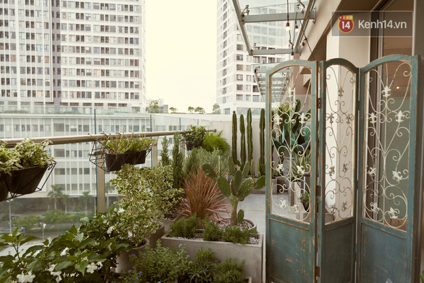 Ban công rộng tận 20m2