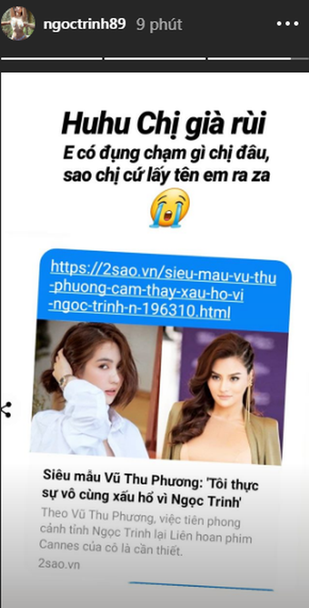 Ngọc Trinh điểm mặt chỉ tên đích danh đàn chị khi bị chỉ trích có hành vi và lối sống thị phi.