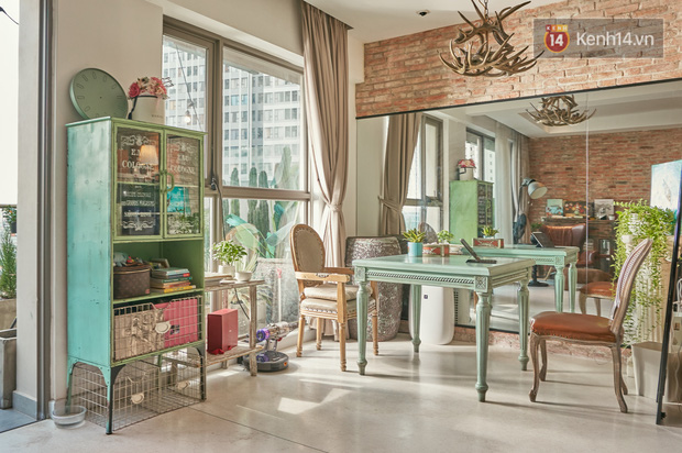 Căn hộ xinh xắn của với style vintage