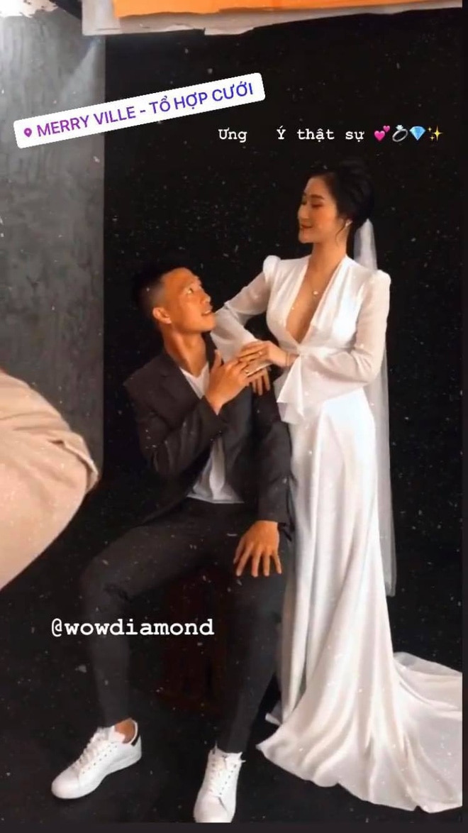 Hậu trường buổi chụp hình cuối của cặp đôi