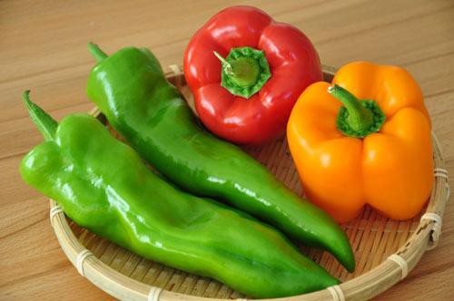 Ớt chuông có tác dụng bảo vệ làn da khỏi ánh nắng mặt trời.