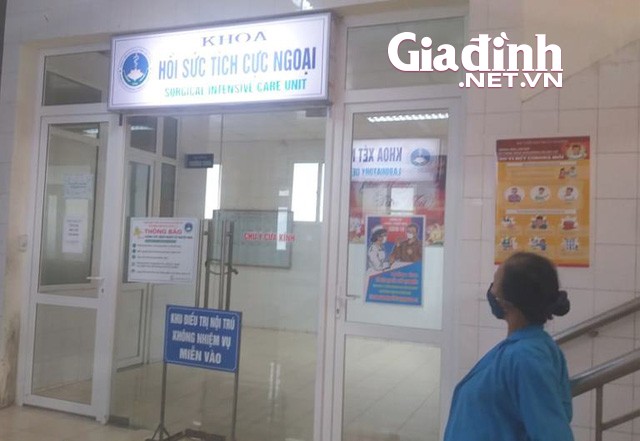 Hai vợ chồng nạn nhân đang được điều trị tại Khoa Hồi sức tích cực Bệnh viện Đa khoa tỉnh Hải Dương. Ảnh: Đ.Tuỳ