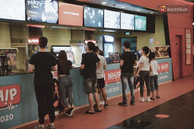 Chủ yếu là những người trẻ tới rạp