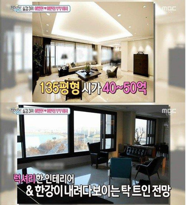 Căn hộ nơi Lee Byung Hun đang sống cùng vợ và con trai