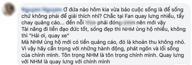 Fan khuyên Quang Hải nên vì người hâm mộ.