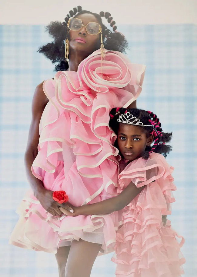 Công nương Keisha và Công chúa Dior.
