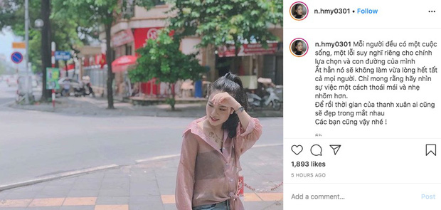 Huyền My đăng status ẩn ý