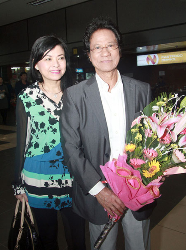 Người vợ thứ 4 của danh ca Chế Linh - bà Vương Nga.