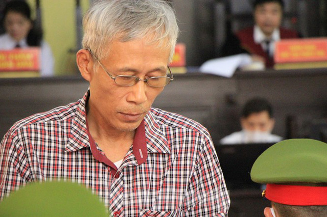 Bị cáo Đỗ Khắc Hưng - cựu cán bộ Công an tỉnh Sơn La.