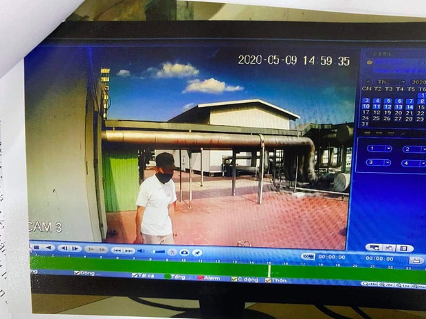 Hình ảnh nơi xảy ra vụ việc.