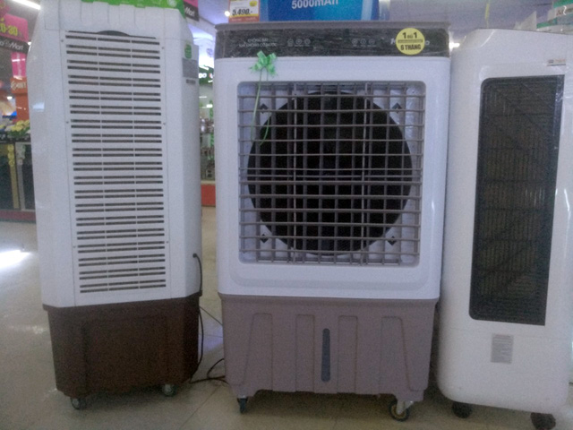 Quạt điều hòa thu hút khách hàng năm nay.