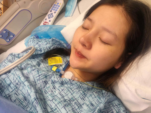 Khoảnh khắc khi trên giường sinh của Khánh Hiền