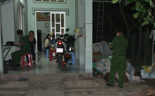 Hiện trường vụ án mạng.