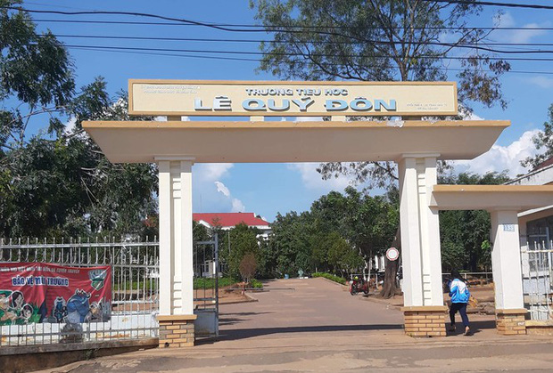Trường Tiểu học Lê Quý Đôn nơi xảy ra vụ việc