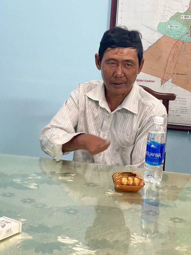 Quang tại cơ quan công an.