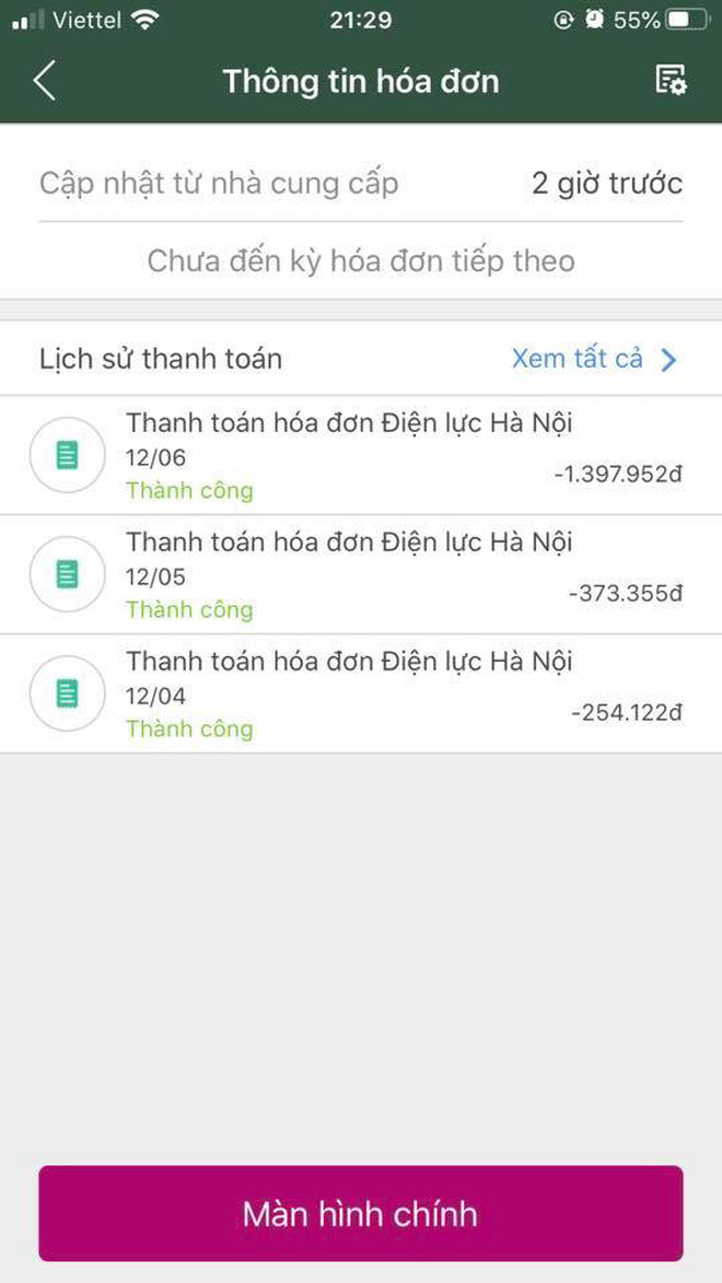 Những hóa đơn tiền điện khiến nhiều người 
