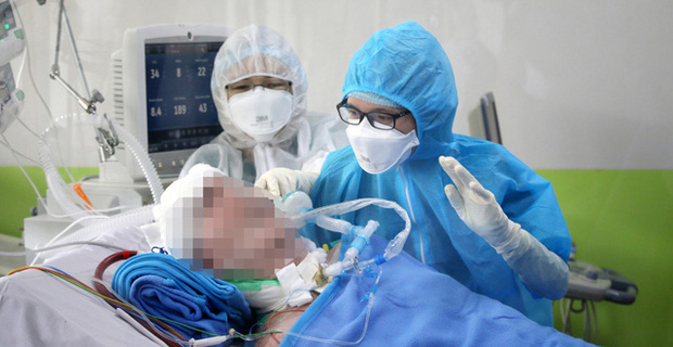 Bệnh nhân 91 đã có những tiến triển tích cực. Ảnh: BVCC.