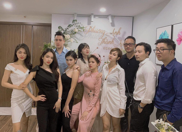 Hình ảnh hiếm trong lễ ăn hỏi của Phanh Lee (Nguồn ảnh: Vũ Hương Giang)