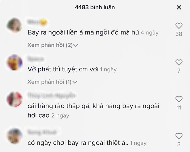 Đa số các bình luận bên dưới video đều bày tỏ nỗi lo ngại về tính an toàn của những vách kính.