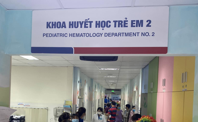 Khoa Huyết học Trẻ em, BV Truyền máu Huyết học TP.HCM.