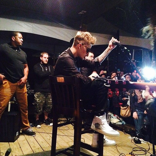 Hình ảnh Justin tại sự kiện âm nhạc SXSW