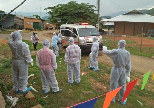 Khu vực ổ dịch bạch hầu tại tỉnh Đắk Nông