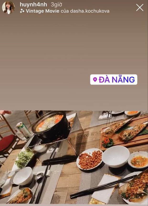 Huỳnh Anh vào Đà Nẵng cổ vũ Quang Hải thi đấu.