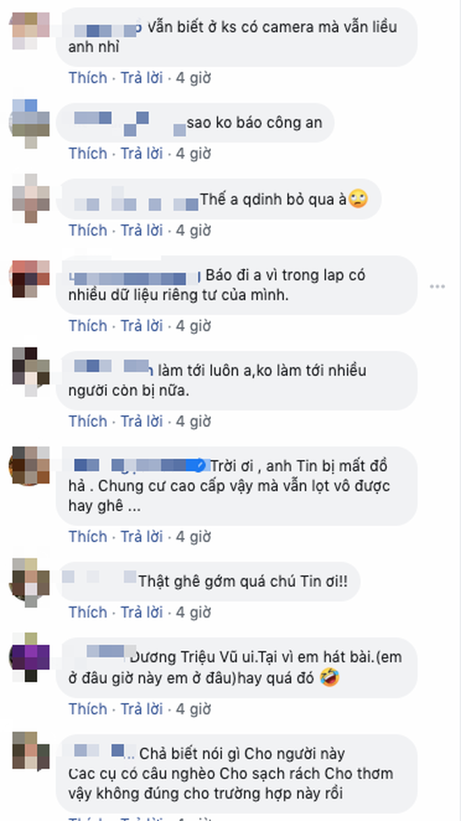 Netizen đồng lòng khuyên Dương Triệu Vũ nên trình báo hành vi vi phạm pháp luật của người giúp việc.