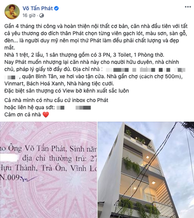 MC Đại Nghĩa và Võ Tấn Phát khoe nhà chung nhằm kinh doanh bất động sản vừa mới hoàn thiện.