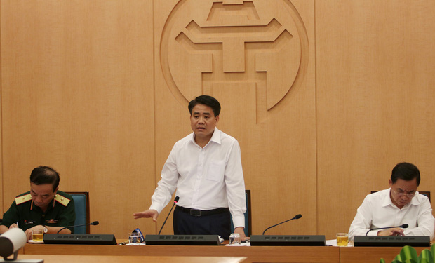 Chủ tịch UBND Hà Nội Nguyễn Đức Chung.