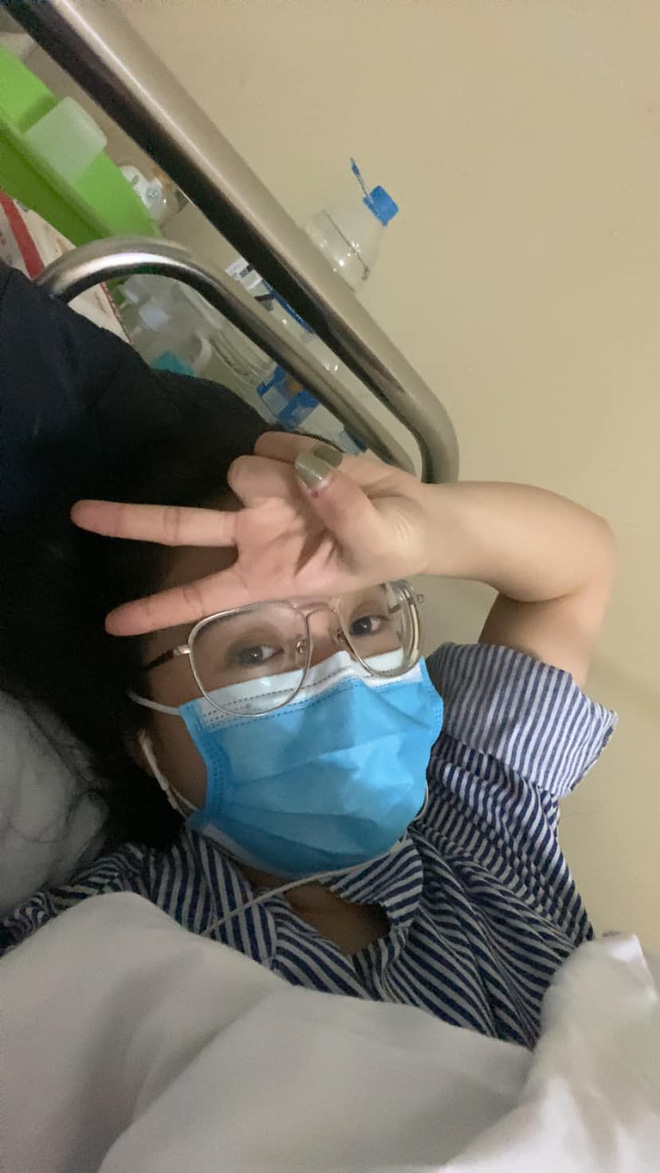 Phan Thanh Nhàn lúc ở viện.