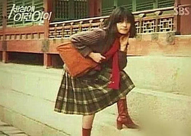 Gương mặt khả ái cùng gu ăn mặc rất 