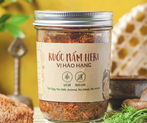 Ruốc nấm Heri vị hảo hạng của Minh Chay bị yêu cầu thu hồi (Ảnh: website nhà sản xuất)