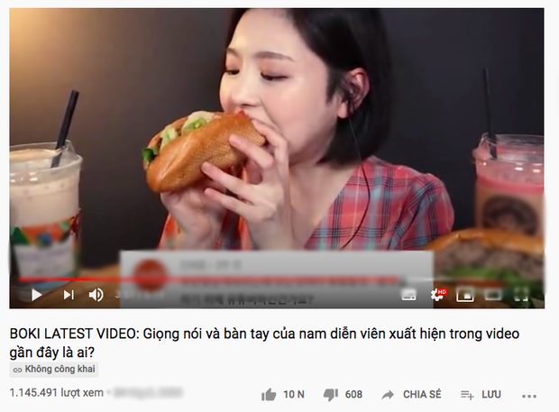 Clip “bóc phốt” lại lời thanh minh của Boki đã có hơn 1,1 triệu lượt xem.