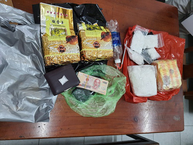 Tang vật thu giữ.