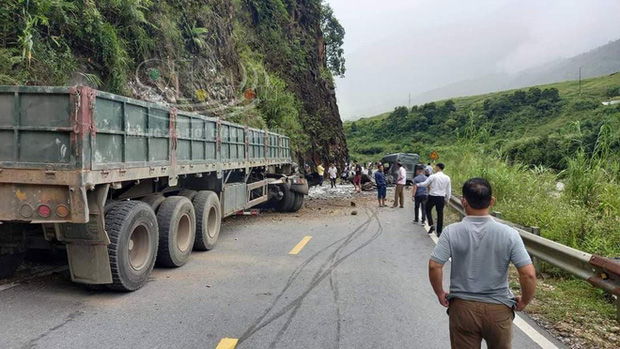 Khu vực xảy ra vụ tai nạn.