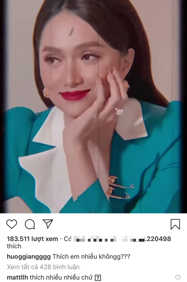 Hương Giang vừa thả thính, Matt Liu đã đáp lời cực ngọt, chứng minh hạnh phúc đong đầy hậu công khai tình cảm