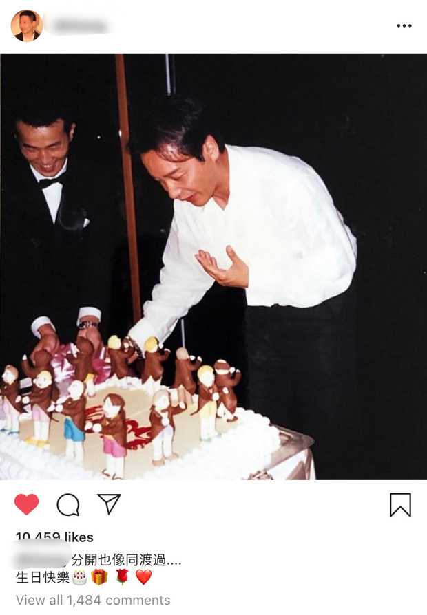 Bài đăng đúng 0h chúc mừng sinh nhật Trương Quốc Vinh của Đường Hạc Đức