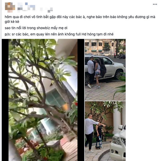 Cặp đôi gây chú ý khi xuất hiện cạnh nhau