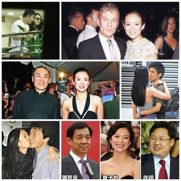 Dàn người tình tin đồn của Chương Tử Di có cả đạo diễn Trương Nghệ Mưu