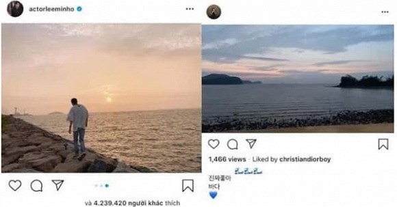 Lee Min Ho và Sora có mặt ở thành phố Ansan cùng thời điểm.