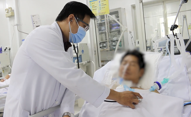 Bác sĩ cho biết, bệnh nhân hiện hồi phục rất khả quan.