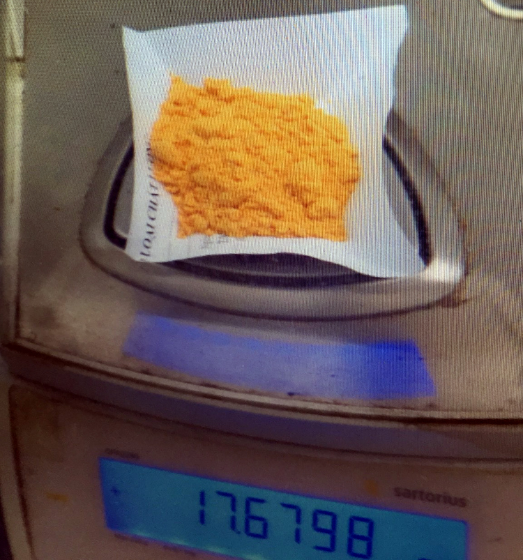 Số ma tuý công an thu giữ từ Đạt. Ảnh: CTV