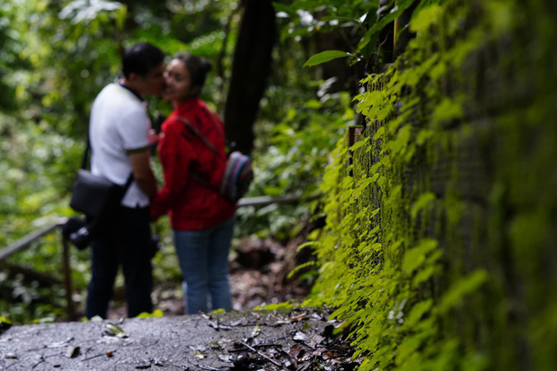 Trước đó, cô chỉ tung ảnh chụp sau lưng hoặc khéo léo che mờ diện mạo của anh chàng này.