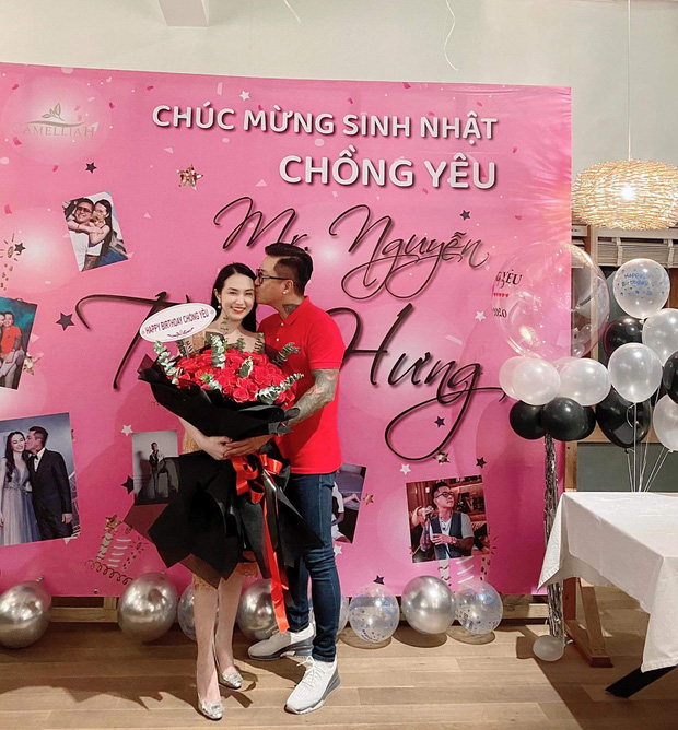 Vợ chồng Tuấn Hưng thường xuyên tạo bất ngờ cho nhau vào những dịp đặc biệt