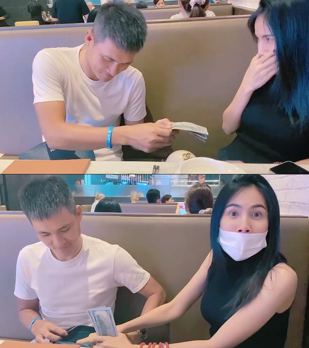 Công Vinh rất tin tưởng và giao hết tiền cho Thủy Tiên quản lý