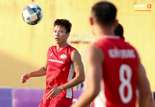 Quế Ngọc Hải hy vọng Viettel không thua bàn nào trước HAGL (Ảnh: Hiếu Lương)